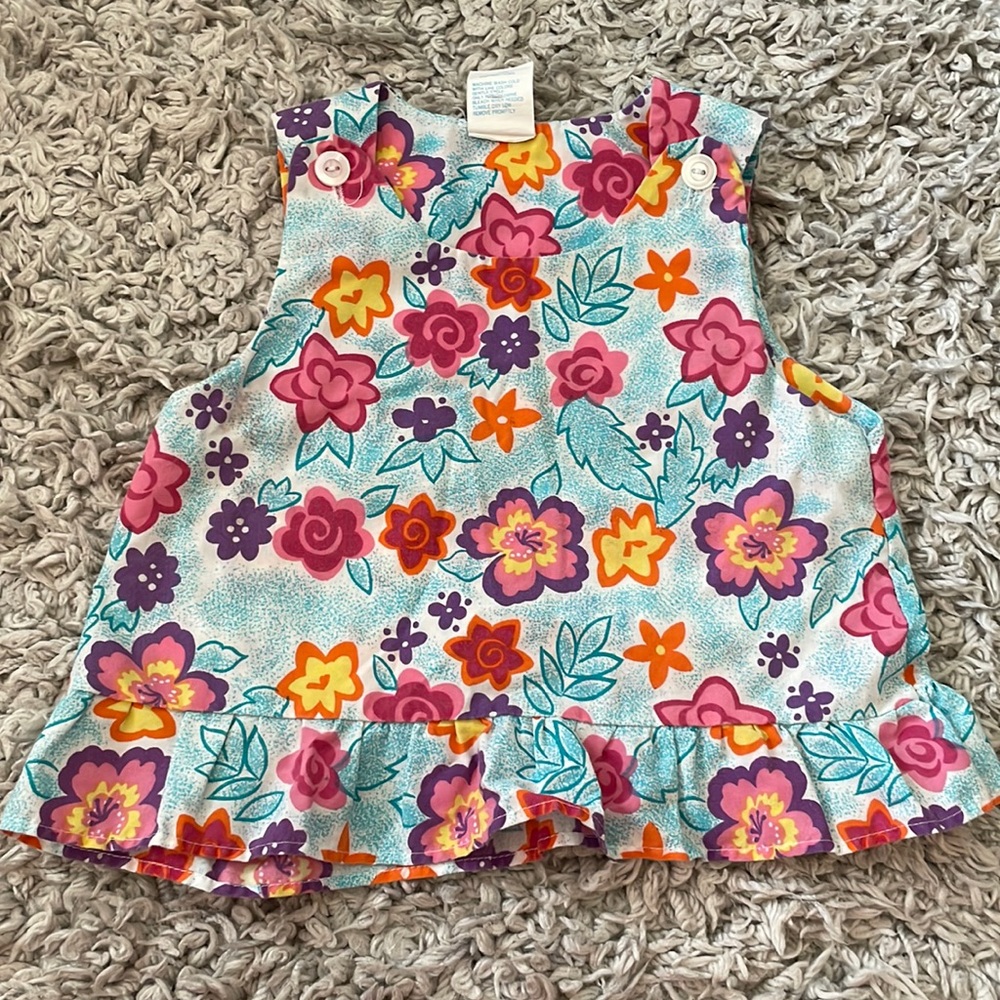 Vintage Color Kids by J.P.I. Floral Top